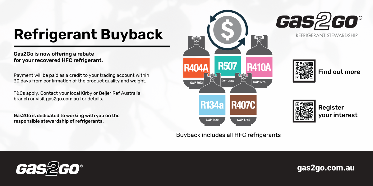 Gas2Go® Refrigerant Buy Back Offer