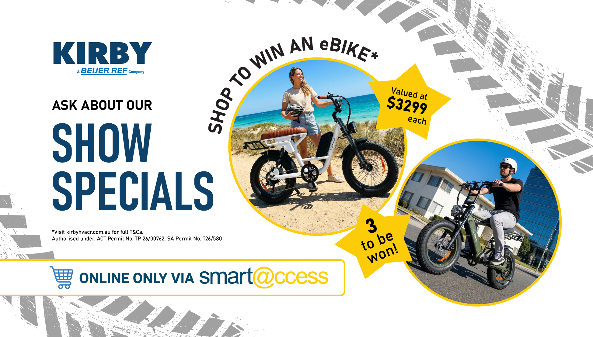 Shop to Win an EBike this ARBS
